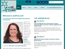 Tablet Screenshot of jewfem.com